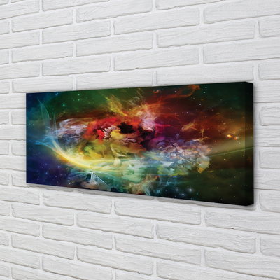 Quadro em tela Fractais abstratos