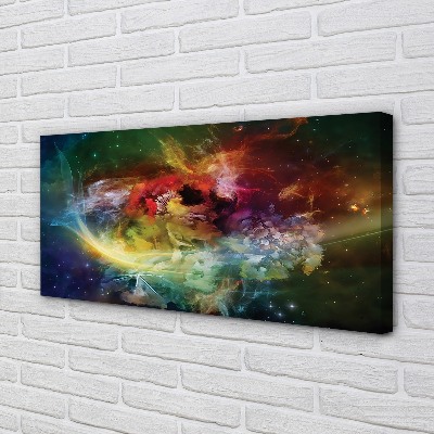 Quadro em tela Fractais abstratos