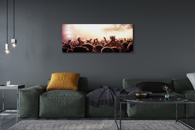 Pintura em tela Concerto de pessoas