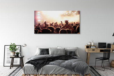 Pintura em tela Concerto de pessoas