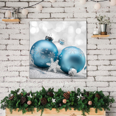 Quadro de parede em tela Enfeites Decorações de Férias de Inverno