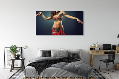 Quadro em tela Mulher dançando