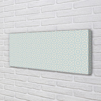 Pintura em tela Círculos geométricos