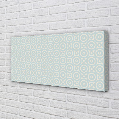 Pintura em tela Círculos geométricos