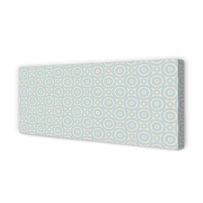 Pintura em tela Círculos geométricos