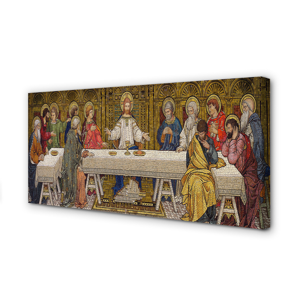 Quadro em tela A peça A Última Ceia