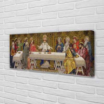 Quadro em tela A peça A Última Ceia