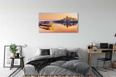 Quadro em tela Navio do mar ocidental