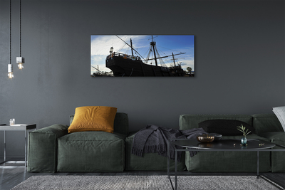 Pintura em tela Navio do Céu