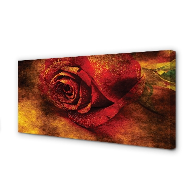 Quadro em tela Pintura de rosas