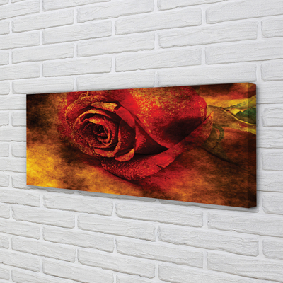 Quadro em tela Pintura de rosas