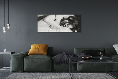 Quadro em tela Mulher adormecida