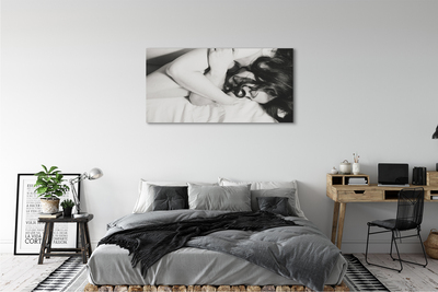 Quadro em tela Mulher adormecida