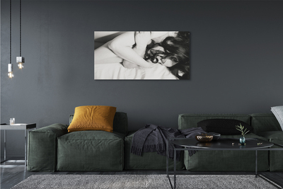 Quadro em tela Mulher adormecida