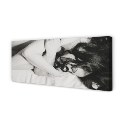 Quadro em tela Mulher adormecida