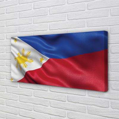 Pintura em tela Bandeira