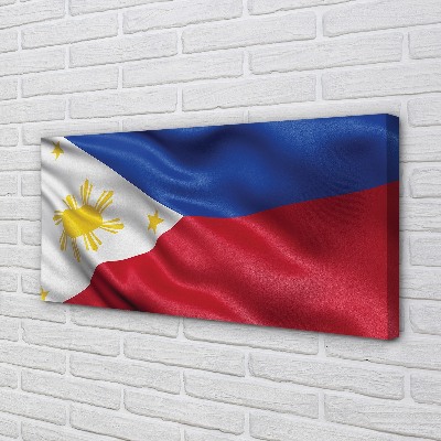 Pintura em tela Bandeira