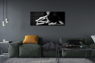 Pintura em tela Mulher homem