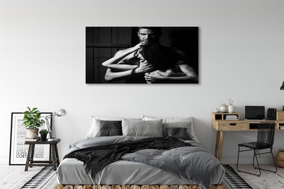 Pintura em tela Mulher homem