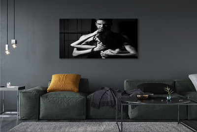 Pintura em tela Mulher homem