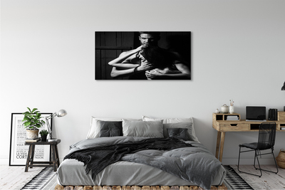 Pintura em tela Mulher homem