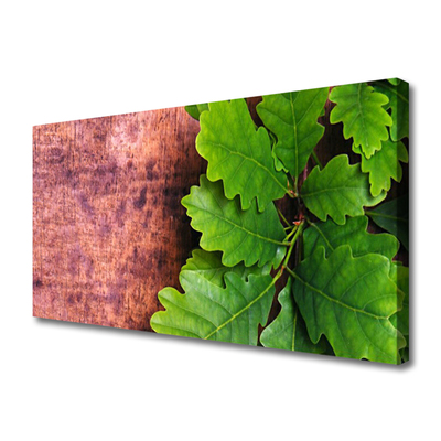 Quadro em tela Folhas de carvalho