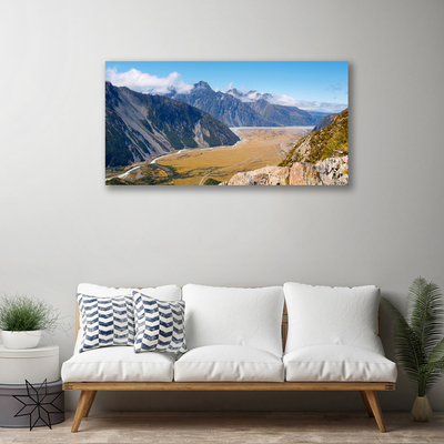 Quadro em tela Paisagem do Vale das Montanhas