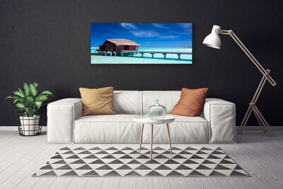 Quadro em tela Arquitetura da Sea Beach House