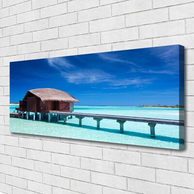 Quadro em tela Arquitetura da Sea Beach House