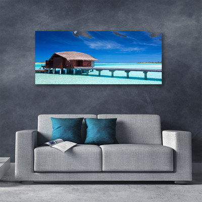 Quadro em tela Arquitetura da Sea Beach House