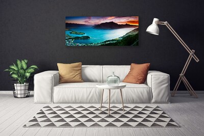 Quadro em tela Paisagem das Montanhas da Península