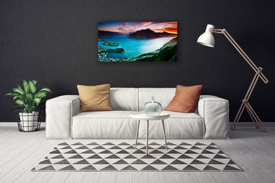 Quadro em tela Paisagem das Montanhas da Península