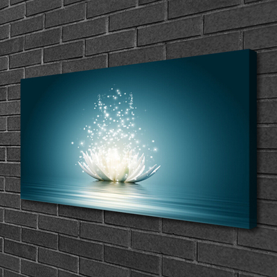 Quadro em tela Planta de flor de lótus