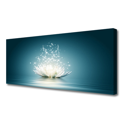 Quadro em tela Planta de flor de lótus