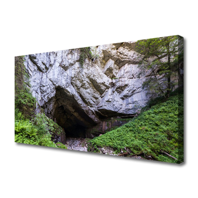 Quadro em tela Natureza da Caverna da Montanha