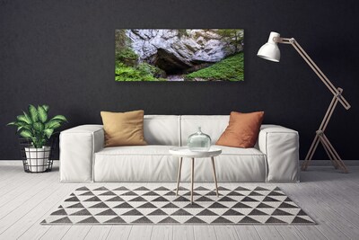Quadro em tela Natureza da Caverna da Montanha
