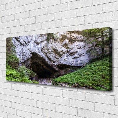 Quadro em tela Natureza da Caverna da Montanha