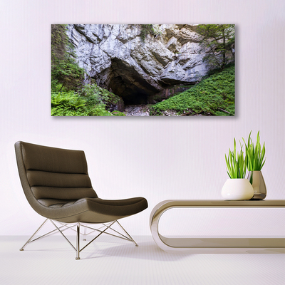 Quadro em tela Natureza da Caverna da Montanha