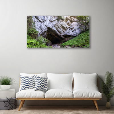 Quadro em tela Natureza da Caverna da Montanha