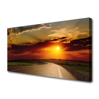 Quadro canvas Paisagem da East Road