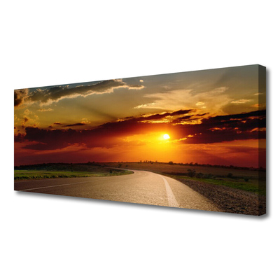 Quadro canvas Paisagem da East Road