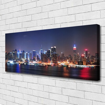 Quadro em tela Arranha-céus Casas da Cidade