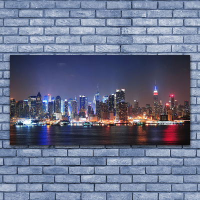 Quadro em tela Arranha-céus Casas da Cidade