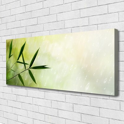 Quadro em tela Folhas de chuva