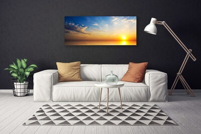 Quadro canvas Paisagem de nuvens ao nascer do sol