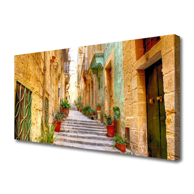 Quadro canvas Casas da Old Town Road