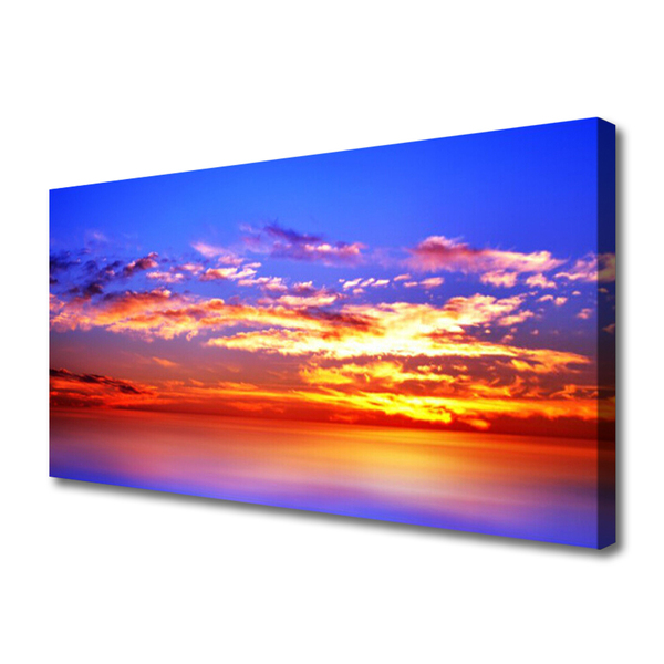 Quadro canvas Céu Nuvens Mar Paisagem