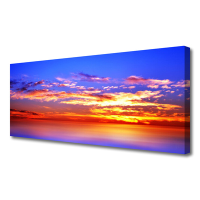 Quadro canvas Céu Nuvens Mar Paisagem