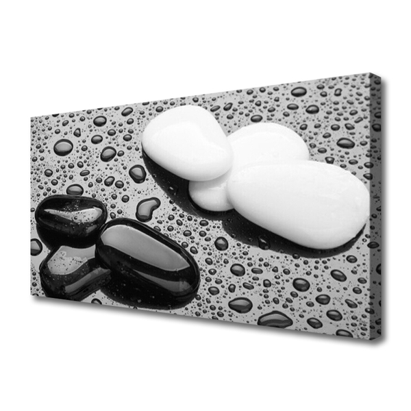 Quadro em tela Gotas de Pedras