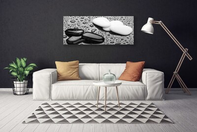 Quadro em tela Gotas de Pedras